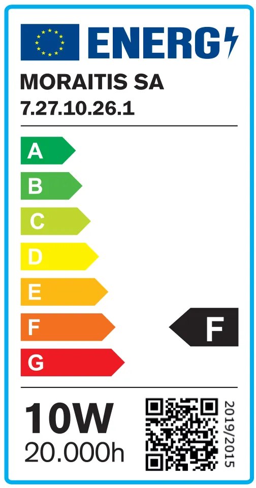 Λαμπτήρας E27 LED Filament ST64 10watt  (7.27.10.26.1) - 1.5W - 20W - 7.27.10.26.1