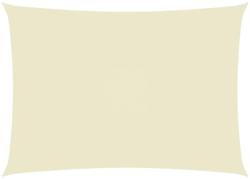 Πανί Σκίασης Ορθογώνιο Κρεμ 2,5 x 5 μ. από Ύφασμα Oxford - Κρεμ