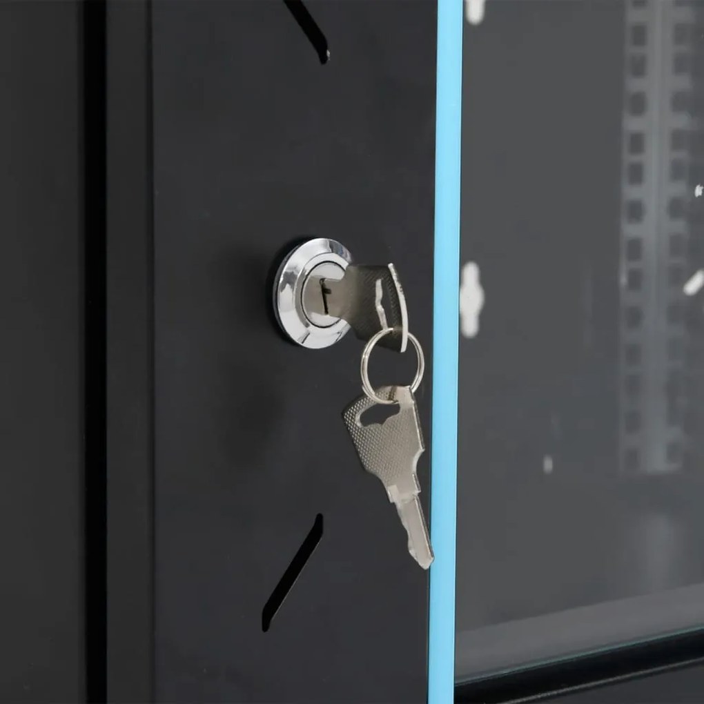 vidaXL Ντουλάπι Δικτύου Επιτοίχιο 6U 19" IP20 53x40x30 εκ.