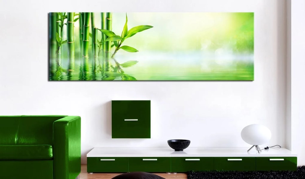 Πίνακας - Green Bamboo 120x40