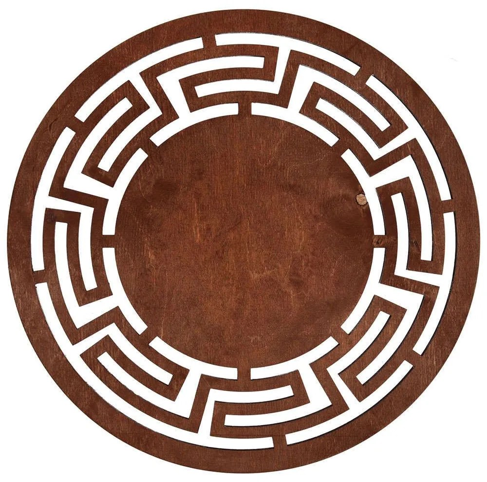 Σουπλά Labyrinth (Σετ 4Τμχ) 36x36cm Cherry Hermia Ξύλο