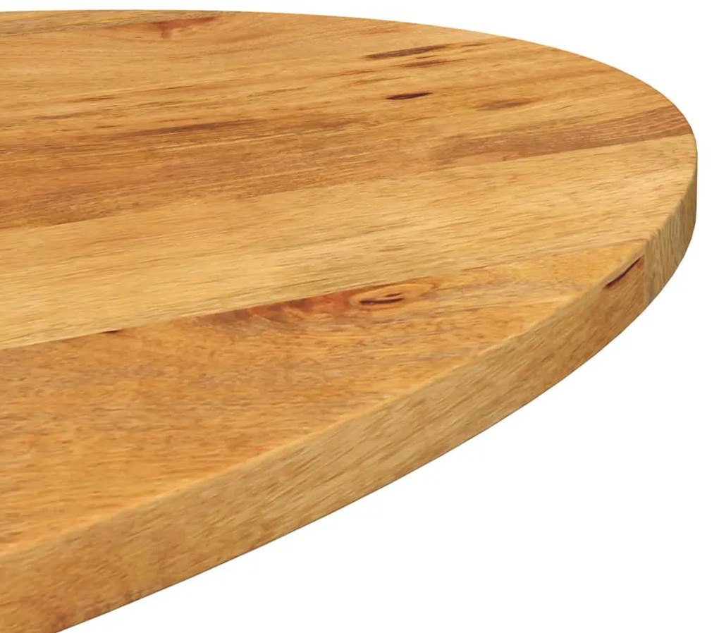 vidaXL Επιφάνεια Τραπεζιού Οβάλ 120x50x3,8 εκ. Μασίφ Ξύλο Μάνγκο