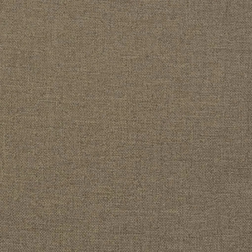 Μαξιλάρια Καρέκλας με Πλάτη 6 τεμ. Taupe 100x50x4 εκ. Ύφασμα - Μπεζ-Γκρι