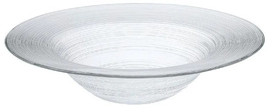 Πιάτο Ζυμαρικών Circle HOR1502K4 24,5x5,5cm Clear Espiel Γυαλί