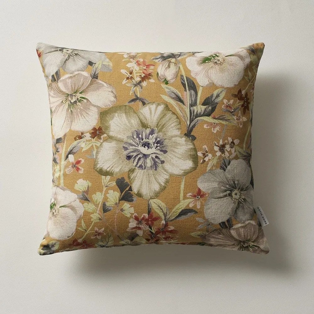 Μαξιλαροθήκη Διακοσμητική Vanetta 231 Multi Gofis Home 43X43 Cotton-Linen