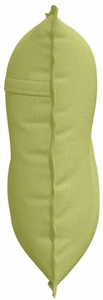 vidaXL Μαξιλάρι Πλάτης Ανοιχτό Πράσινο 80 x 19 x 50 εκ ύφασμα