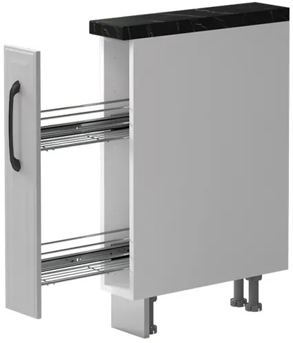 Επιδαπέδιο ντουλάπι Evora R15-1K - 15.00Χ60.00Χ88.00cm