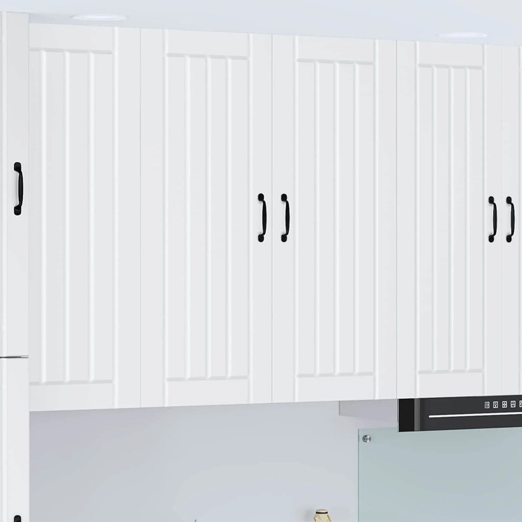 vidaXL Ντουλάπα Κουζίνας Λευκό 80 x 31 x 100 εκ. Επεξεργασμένο ξύλο