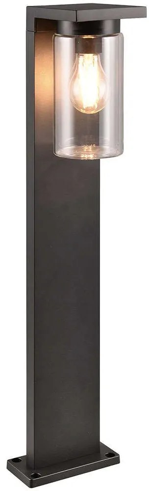 Φωτιστικό Δαπέδου Με Αισθητήρα Ardila 511660132 16x65cm 1xE27 40W Black Trio Lighting