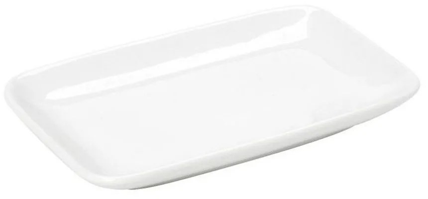 Πιατάκι Πορσελάνινο Ορθογώνιο Beh113K12 14,5X9,3cm White Espiel Porcelain