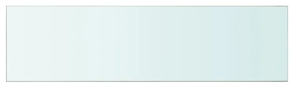 Ράφι Πάνελ Διάφανο 110 x 30 εκ. Γυάλινο - Διαφανές