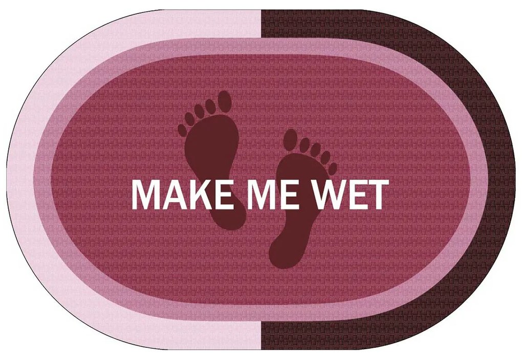 Υπεραπορροφητικό Πατάκι Μπάνιου (50x70) Dimcol Make Me Wet Rotten Apple