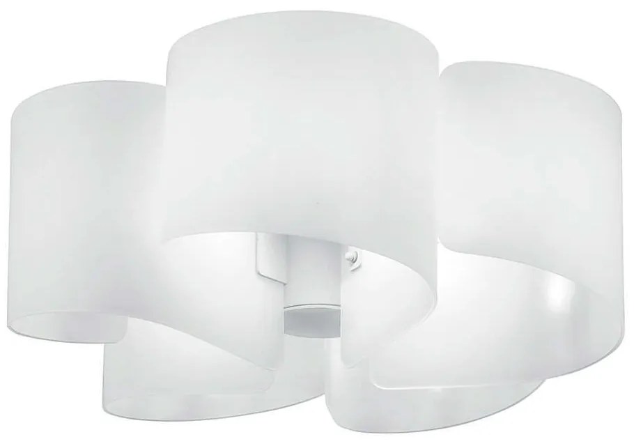 Φωτιστικό Οροφής-Πλαφονιέρα I-Imagine-PL5 8031440352734 White Luce Ambiente Design Αλουμίνιο,Γυαλί