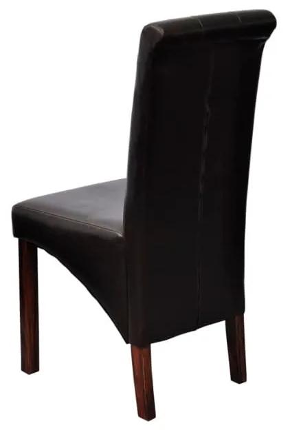 Καρέκλες Τραπεζαρίας 4 τεμ. Μαύρες από Συνθετικό Δέρμα - Μαύρο