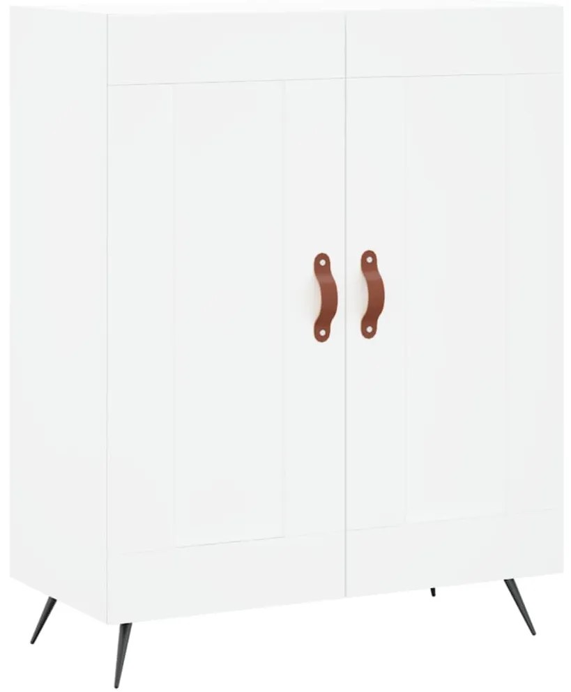 vidaXL Ντουλάπι Λευκό 69,5x34x180 εκ. από Επεξεργασμένο Ξύλο