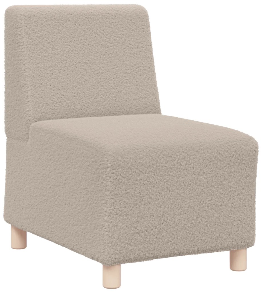 vidaXL Καθίσμα Σαλονιού 2 pcs Ανοιχτό γκρι 55 x 74 x 82 εκ. Βελούδο