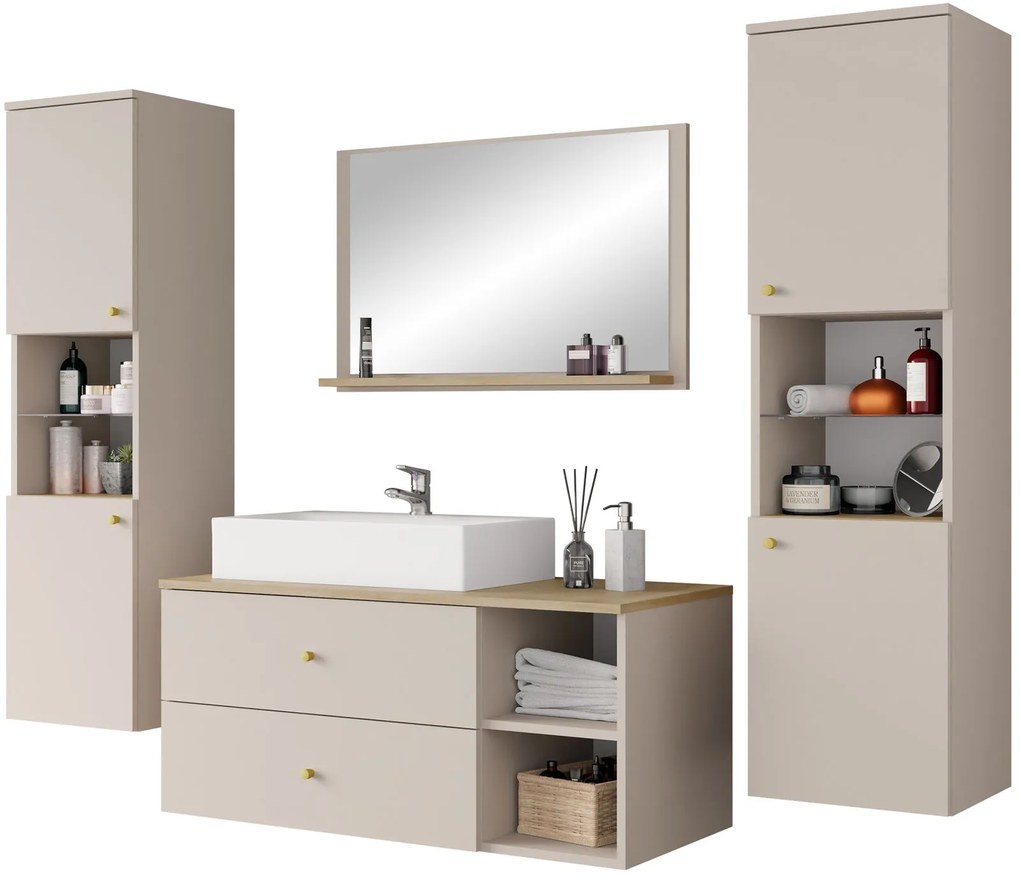 Σετ μπάνιου Kertos III-Beige