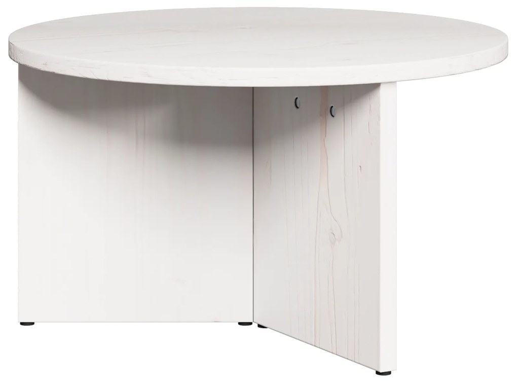 vidaXL Σετ Τραπεζιού Για Καφέ 2 pcs Λευκό 49 x 49 x 28 εκ