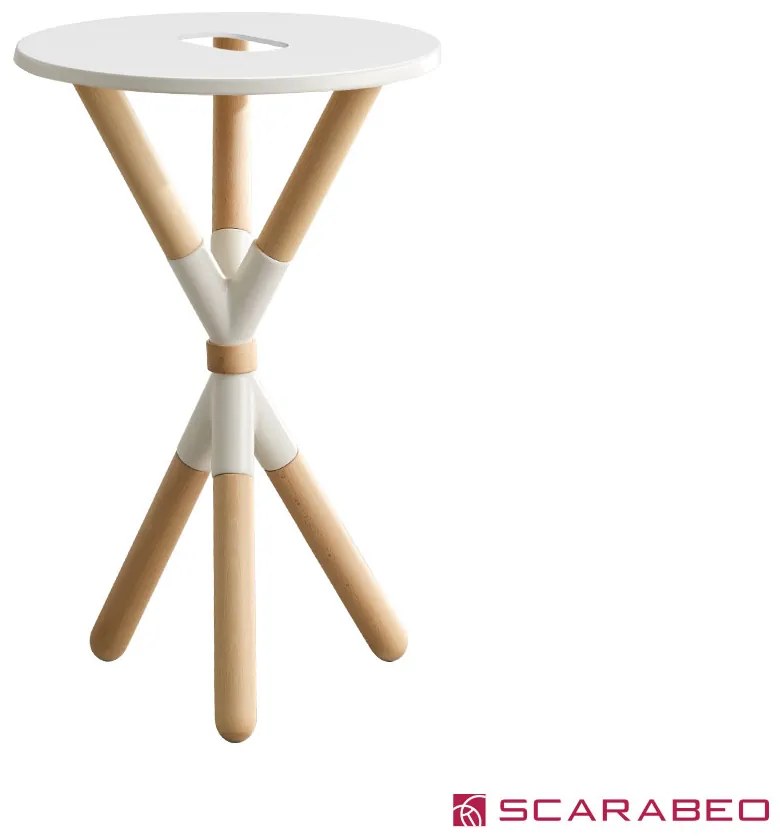 Έπιπλο μπάνιου Cross χωρίς οπή για μπαταρία πάγκου και νιπτήρα, Scarabeo Pearl (White) 2501F0-9841