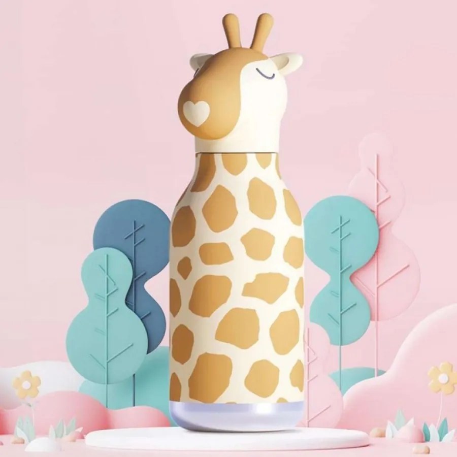 ΜΠΟΥΚΑΛΙ ΘΕΡΜΟΣ 460ml BESTIE GIRAFFE ASOBU