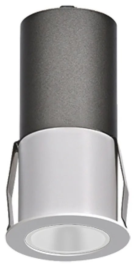 Σποτ Χωνευτό S182 3W 2700K 176lm 3,3x5,5cm White Round