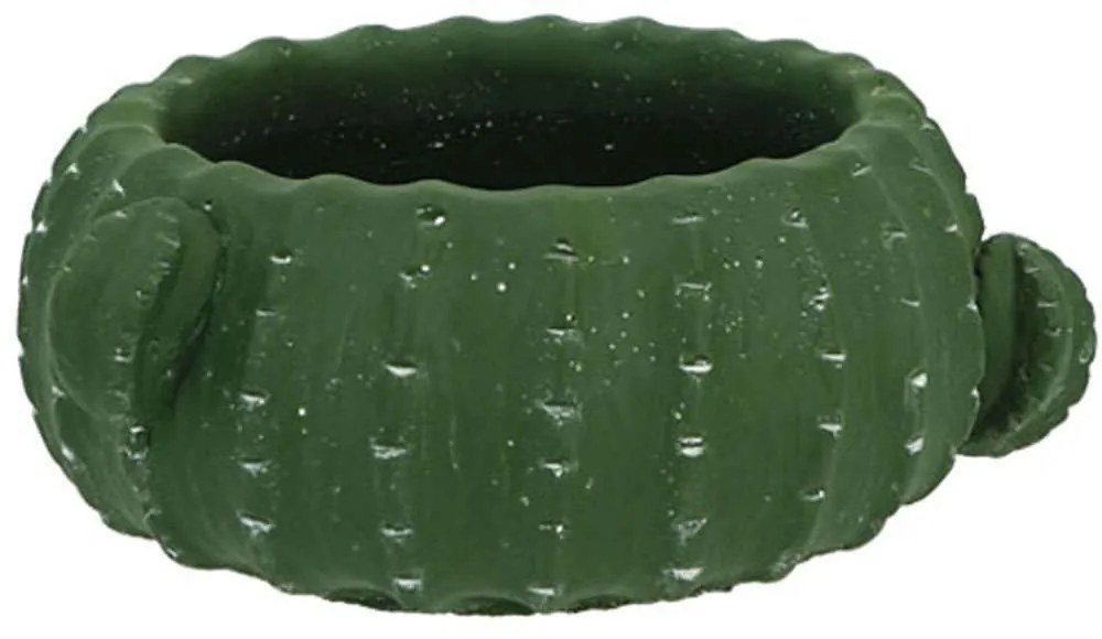 Κασπώ Κάκτος 06-00-19506 Φ20x9cm Green Marhome Πηλός