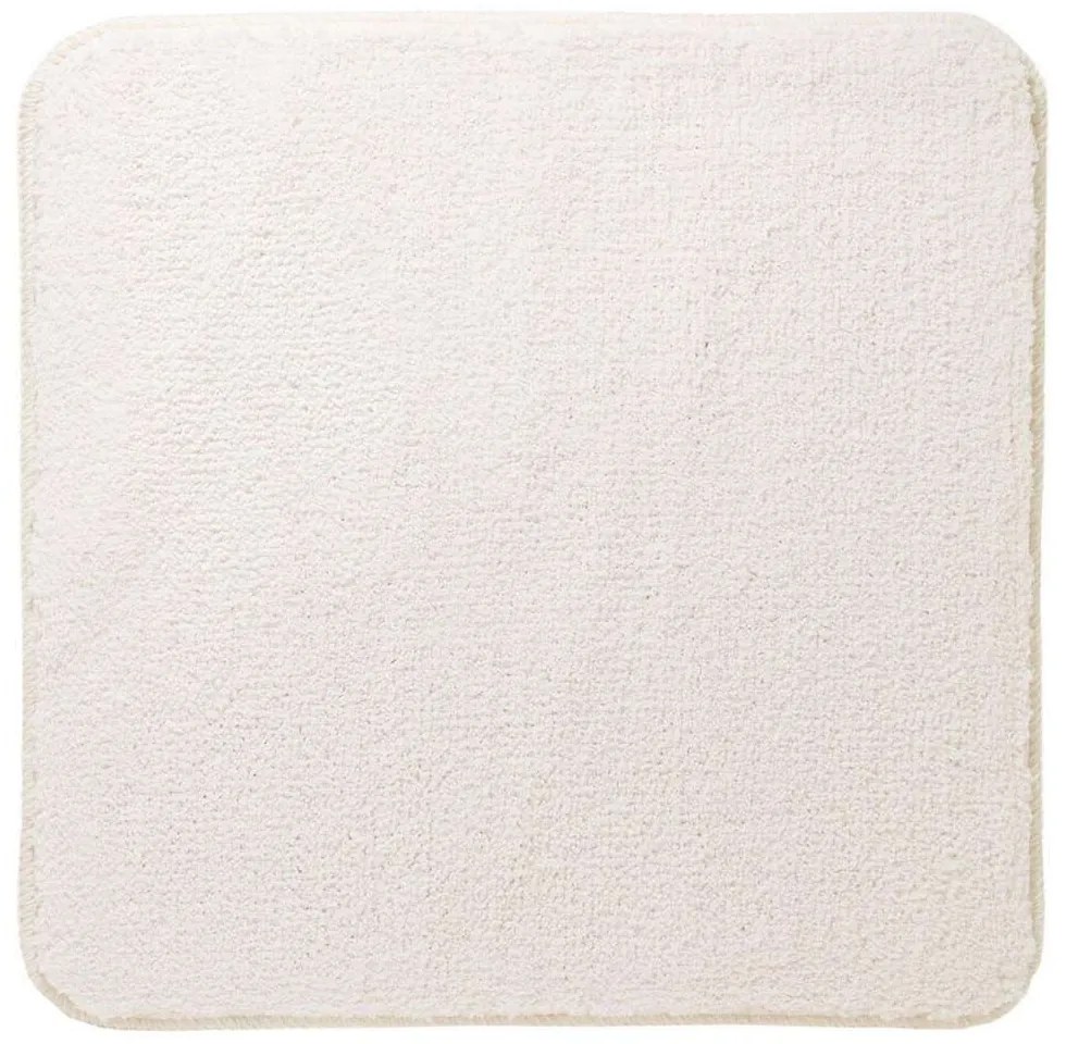 Πατάκι Μπάνιου Angora Ivory Sealskin 60X60 Πολυέστερ