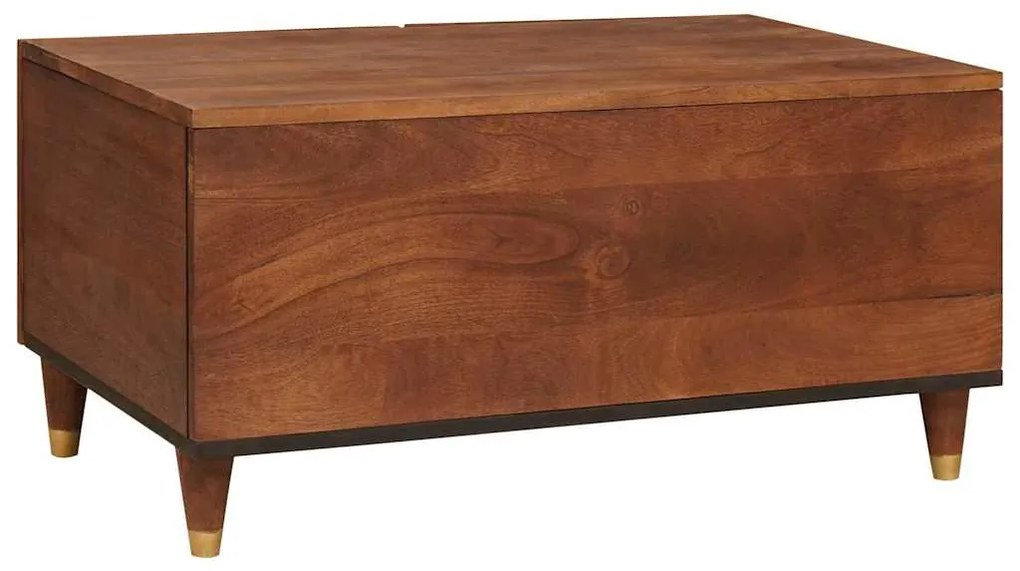 vidaXL Τραπεζάκι σαλονιού 80 x 50 x 40 cm Στερεό ξύλο μάνγκο