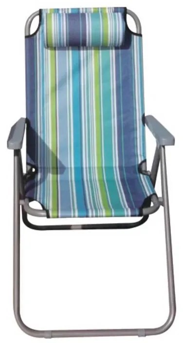 Πτυσσόμενη καρέκλα camping - 1608 - 270874 - Blue/Green