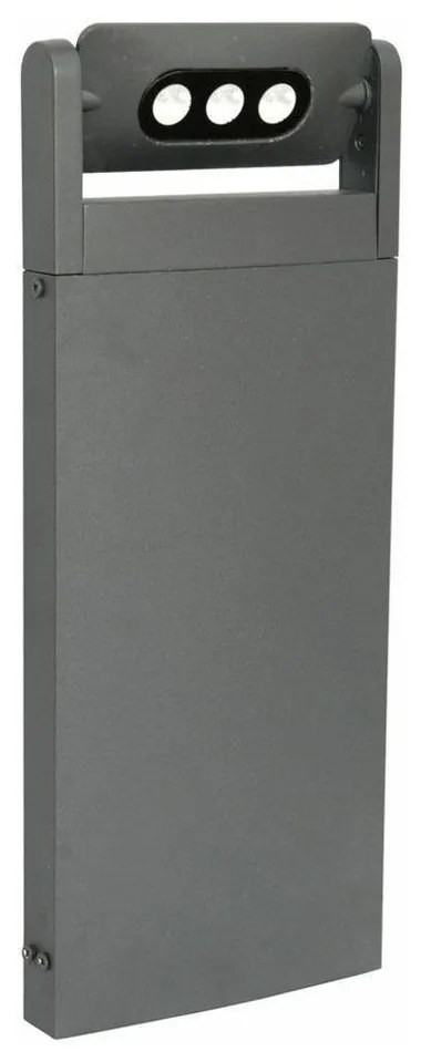 Φωτιστικό Δαπέδου Mini Led Spot 7214603118 IP65 Led 4000K 52,6x4,6x21cm Dark Grey Lutec