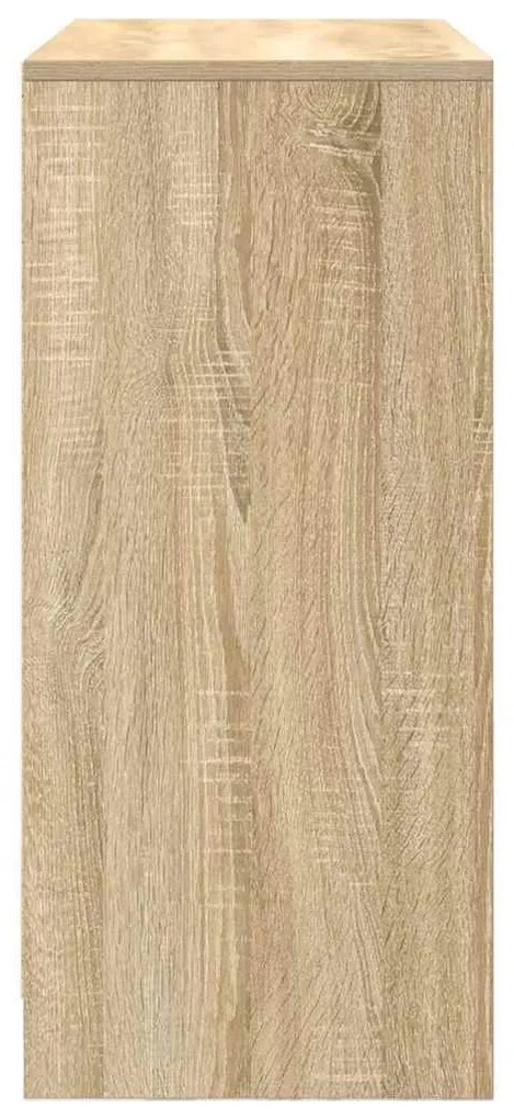 vidaXL Συρταριέρα με Συρτάρια Sonoma Δρυς 80x34x76 εκ. από Επεξ. Ξύλο