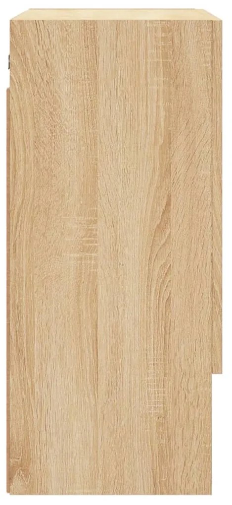 vidaXL Ντουλάπι Τοίχου Sonoma Δρυς 60 x 31 x 70 εκ. Επεξεργασμένο Ξύλο