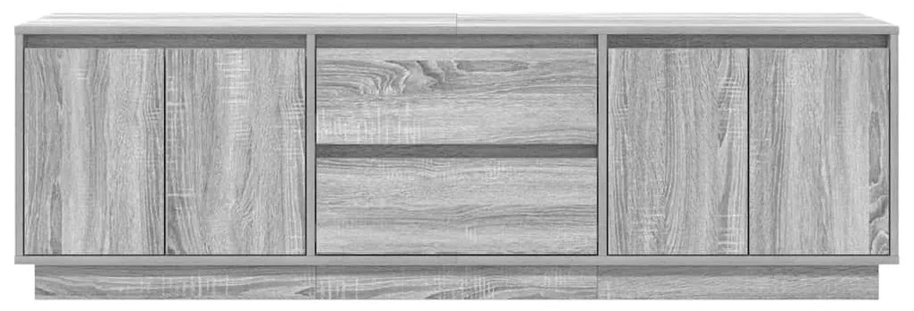 vidaXL Έπιπλο Τηλεόρασης με LED Γκρι Sonoma 160,5x41x50 εκ.