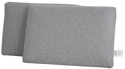 Beauty Home Μαξιλάρια ύπνου Flexile Memory Foam Art 4042 60x40+13 Γκρι - Μέτριο - 2 τεμάχια