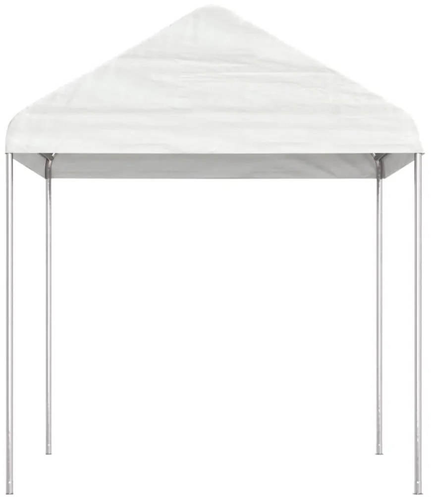 vidaXL Κιόσκι με Τέντα Λευκό 2,28 x 2,23 x 2,69 μ. από Πολυαιθυλένιο
