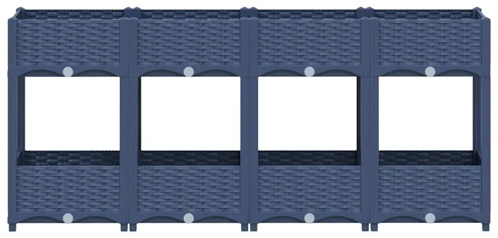 vidaXL Ζαρντινιέρα 160 x 40 x 71 εκ. από Πολυπροπυλένιο