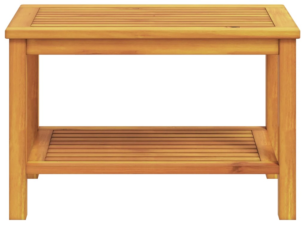 vidaXL Τραπεζάκι σαλονιού Καφέ 90 x 50 x 45 cm Μασίφ ξύλο ακακίας