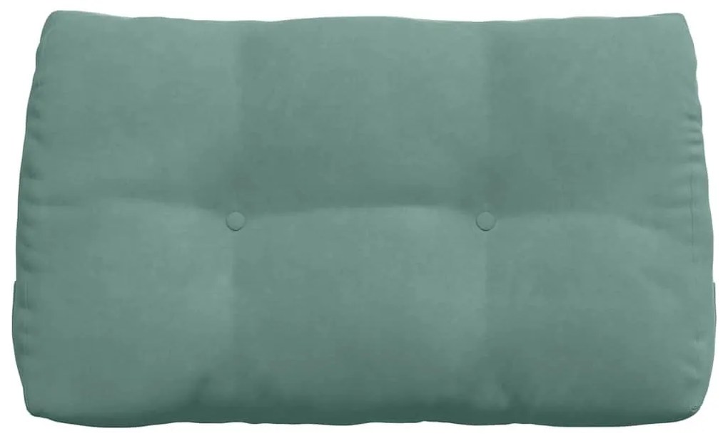 vidaXL Μαξιλάρι Πλάτης Θαλασσί 80 x 24 x 50 εκ Βελούδο