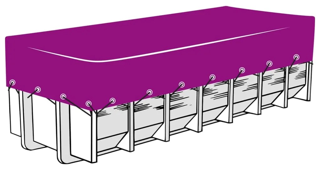 vidaXL Δίχτυ Συγκράτησης Φορτίου Μαύρο 4 x 9 μ. από HDPE