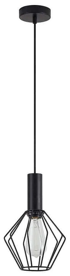 Φωτιστικό Οροφής Adept Tube 77-8526 20x20x300cm 1xE27 60W Black Homelighting