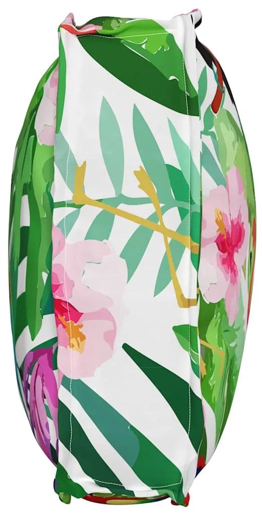 vidaXL Μαξιλάρι παλέτας για πλάτη Floral Πολύχρωμο 70 x 40 x 12 cm