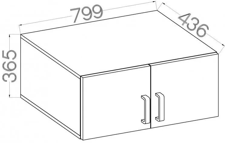 Κρεμαστό ντουλάπι Warrior II-Fusiko