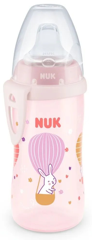 Παγουράκι Παιδικό Active Cup 10751082 300ml Pink Nuk 300ml Plastic