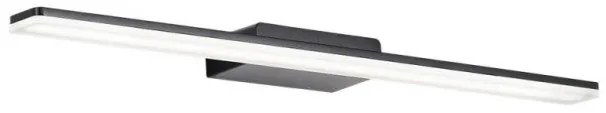 Απλίκα Καθρέπτη Μπάνιου LED 19W 3000K Μαύρο IP44 4289700 Ram Viokef-4289700-Μαύρο 4289700