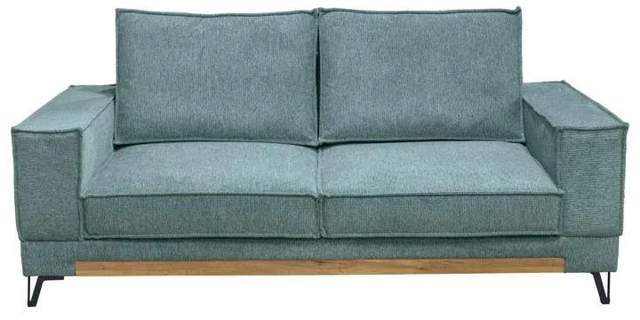 Διθέσιος Καναπές Loftio Fylliana με Mint χρώμα υφάσματος 190x95x89εκ 190x95x89 εκ.