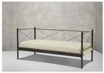 MetalFurniture  Καναπές Μεταλλικός MetalFurniture Ερμής Σκελετός 90x190 Με Επιλογή Χρώματος BEST-750228