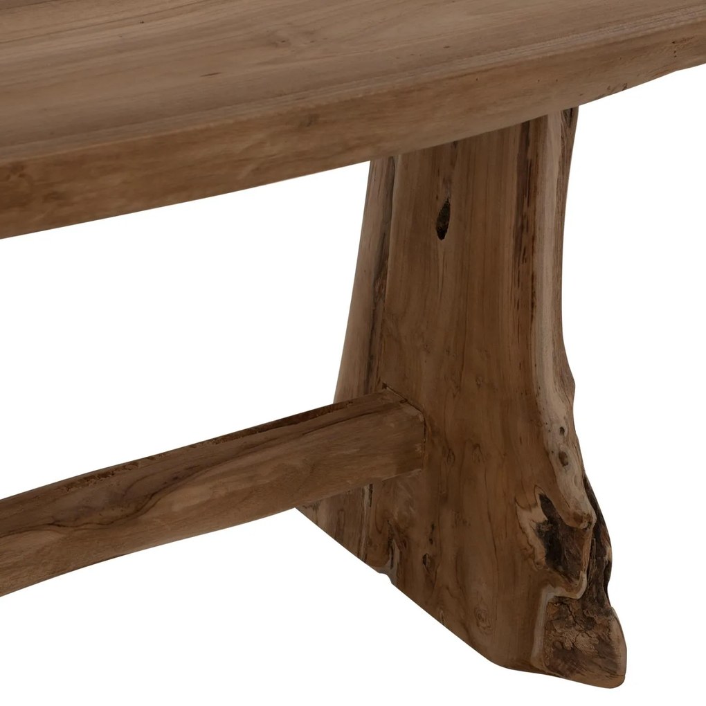 Παγκάκι YEDI C9347 Μασίφ Ξύλο Teak Φυσικό 80x40x44 εκ. 80x40x44 εκ.