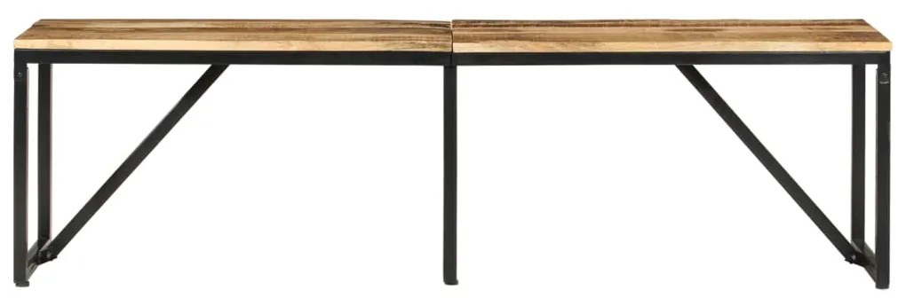 vidaXL Πάγκος 160 x 35 x 46 εκ. από Μασίφ Ξύλο Μάνγκο