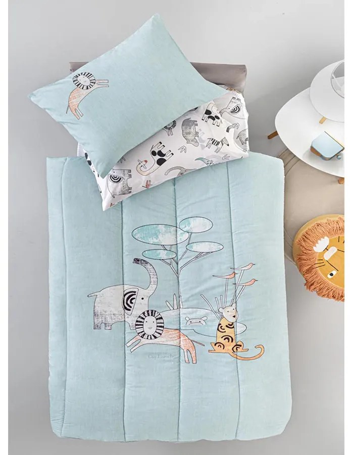 Κουβερλί Μονό (160x230) Guy Laroche Zootopia Aqua Grey