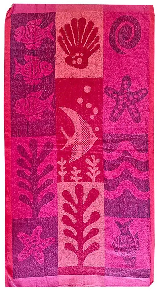 ΠΕΤΣΕΤΑ ΘΑΛΑΣΣΗΣ ΖΑΚΑΡ ΠΟΛΥΧΡΩΜΗ 75x150cm 885548